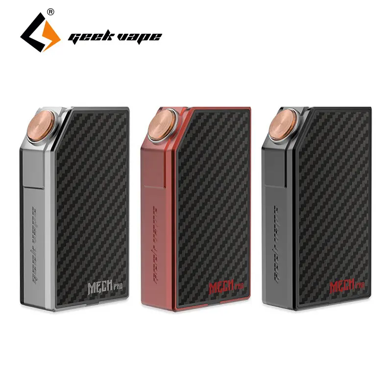 

GeekVape MECH Pro MOD Without 18650 Battery/Suggests to use with Medusa RDA Atomizer/Works with single or dual 18650 batteries