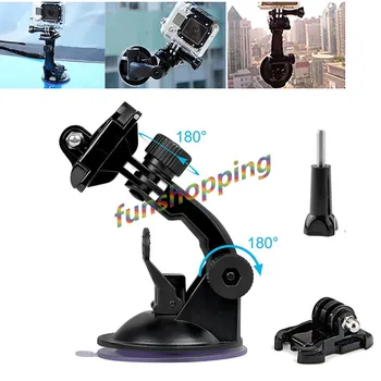 

for Gopro Accessories for SJ4000 Car Sucker Holder Suction Cup Mount for Gopro Hero 6/5/4/3/3/+ Hd Mini Camcorder Action Camera
