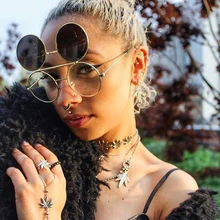 JackJad, Модные Винтажные круглые стимпанк Солнцезащитные очки с откидной крышкой, раскладушка, классический дизайн, Ретро стиль, солнцезащитные очки Oculos De Sol 400