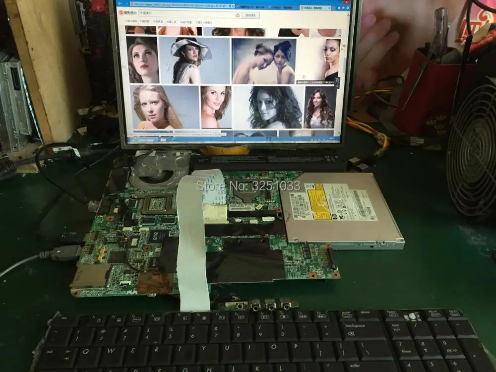 Материнская плата для ноутбука HP PAVILION DV9000 445178 001 DV9500 DV97000 протестированная