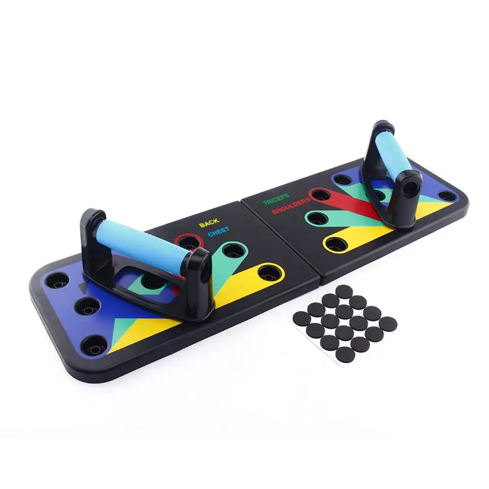 

Push Up Rack Board System Exercise Workout Push-up Stands Body Building Training GYM Tools Body Building Training with handles