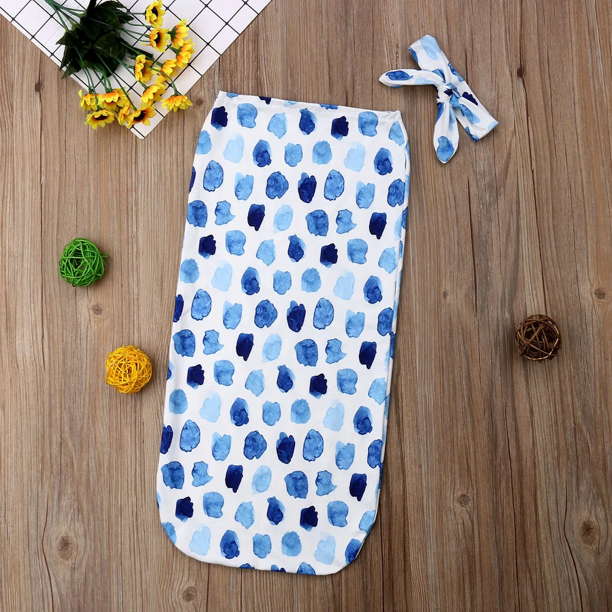 Модный детский конверт для сна для новорожденных Пеленальное Одеяло для коляски комплект для сна