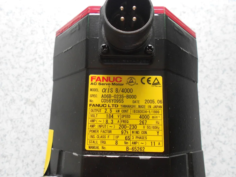 FANUC ремонтный сервис с ЧПУ, электродвигатель, A06B-0235-B000