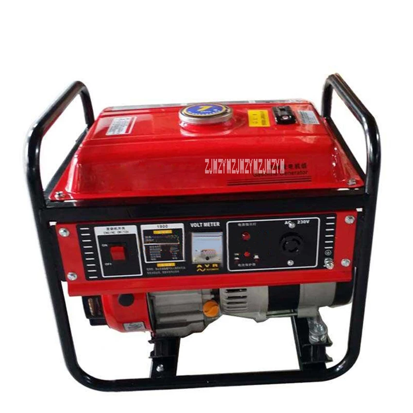 ZM1900CX 7L 1kW Gasoline Generator Set 4-stroke 154F Air-cooled Gasoline Engine Portable Home Gasoline Generator 220V 3600r/min