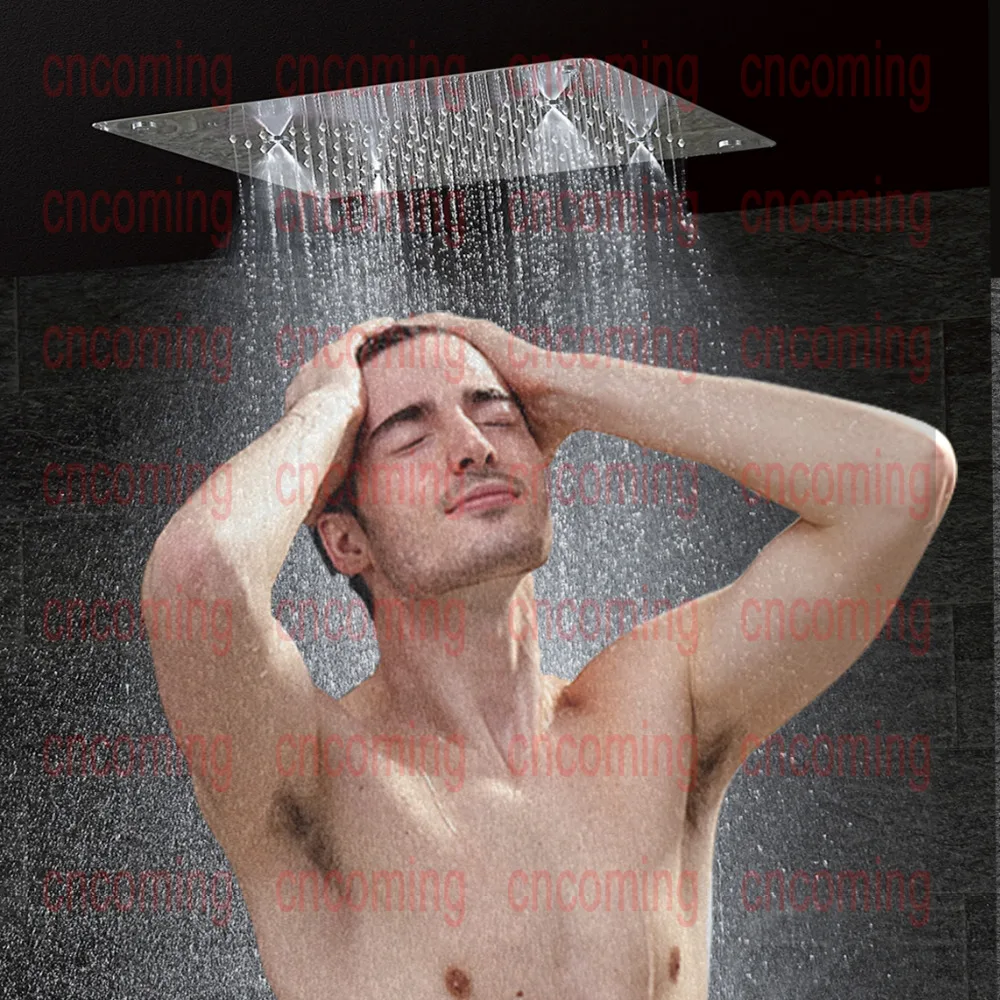 Luxury Ceiling Shower Head Modern Square Shower Overhead Bathroom