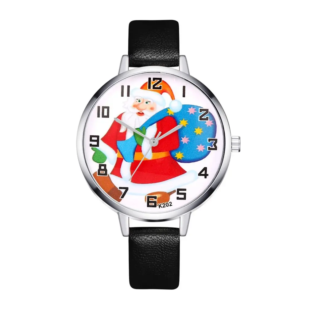 WT1657506 Trendcy Модные Роскошные Кварцевые часы для женщин музыка из нержавеющей стали Циферблат Кожаный ремешок наручные часы День святого Валентина Рождественские подарки для детей - Цвет: WT1657506