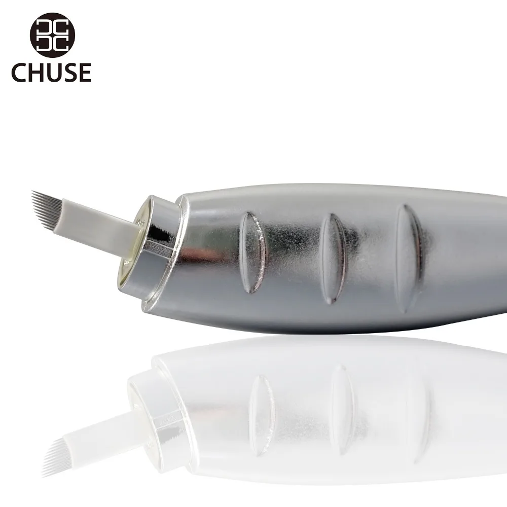Ручка для бровей Chuse M66 ручная одноразовая микроблейдинга с иглой татуажа