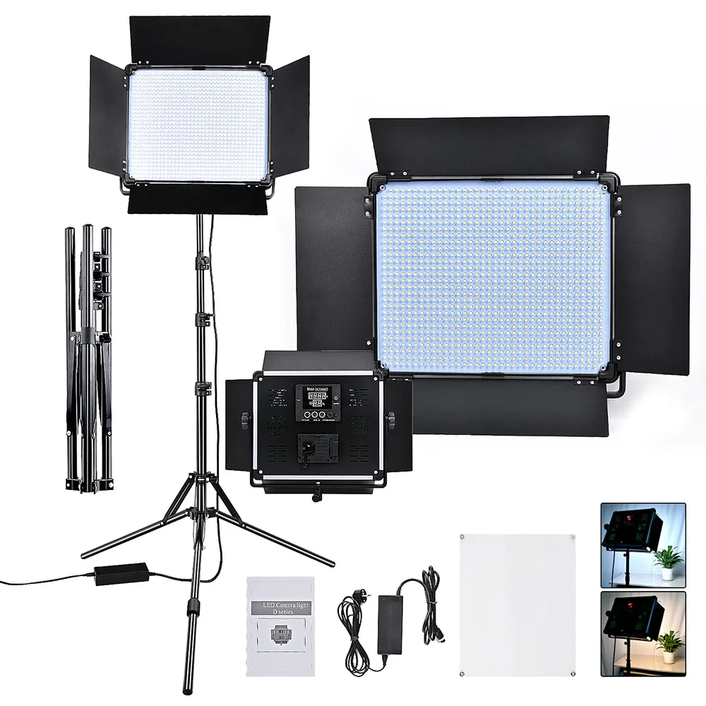 Fusitu D 1080 DMX дневной свет 1004 LED фотостудия видеосъемка освещение панель лампа