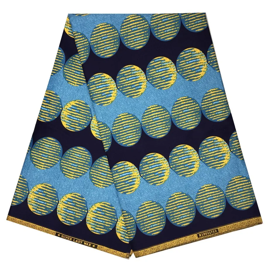 

RONVITAL OFFICIAL STORE HOLLAN WAX HIGH QUALITY FASHION FABRIC POLYESTER PRINT MATERIAL DIY FABRICS 6YARDS/LOT FREE SHIPPING