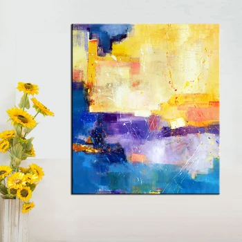 

Wall Art Pictures Canvas Colorful Painting Large Abstract Oil Painting for Living Room no Frame manuals and hand Painted