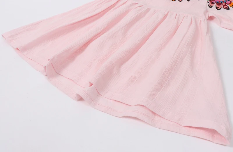 para Meninas Flor Impressos Crianças Princesa Roupas