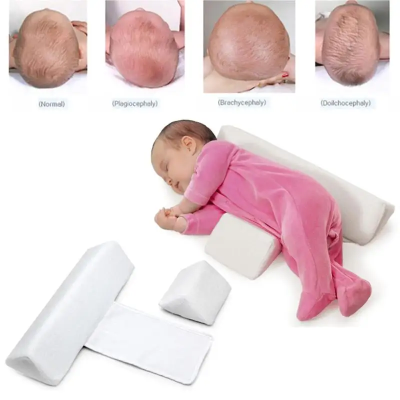 High quality pillow Newborn font b Baby b font Infant Sleep Positioner Prevent Flat Head Shape