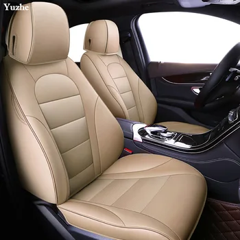 

Yuzhe Auto automobiles Cowhide leather seat cover For Toyota RAV4 PRADO Highlander COROLLA Prius Land CRUISER accessories