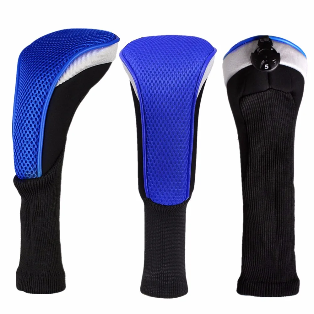 

Fairway Wood Headcovers No.3 Covers 1 Pc Interchangeable Putter Long Golf Wood Headcover Deluxe Golf Iron Outdoor Sports