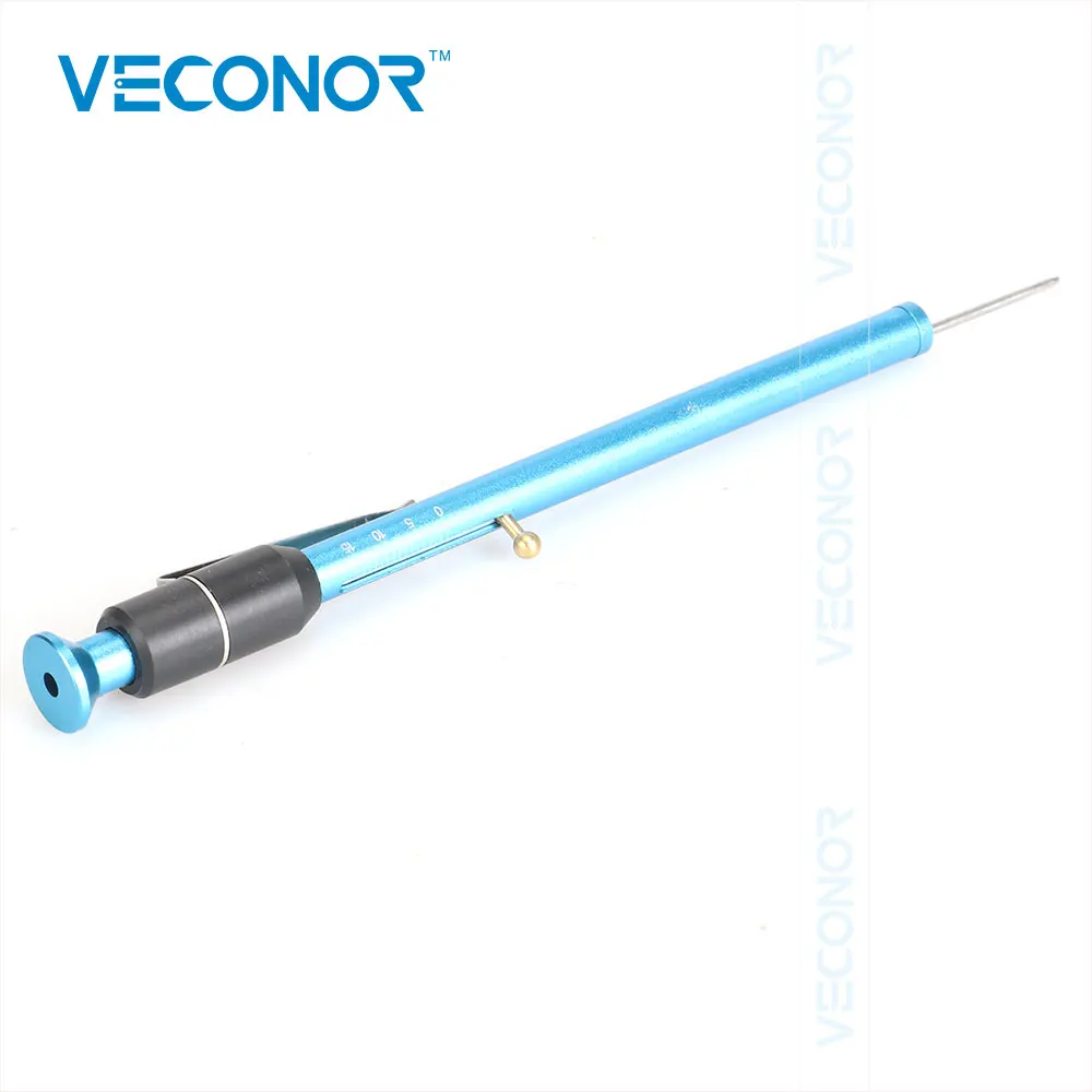 VECONOR pen type tire tread depth gauge brake shoe and pad wear guage