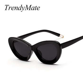 

New Fashion Cat Eye Sunglasses Women Brand Designer Vintage Gradient Butterfly Sun Glasses Shades For Women UV400 5258T