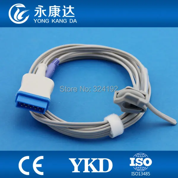 

2pcs/pack GE spo2 probe for Neonate Silicon Wrap medical equipment with TPU material CE&ISO 13485 proved 10ft/3m