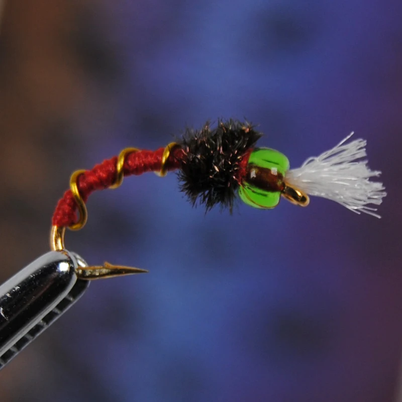 4 шт. Beadhead Nymph chironomiids Emergers Midge Fly приманка для рыбалки форель Bluegill карп | Спорт и