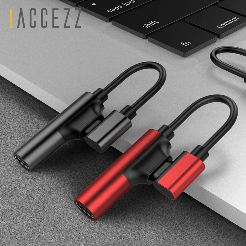 Kopen ! ACCEZZ 2 IN 1 Adapter Dual Verlichting Opladen Voor iphoneX 8 7 Plus XS MAX XR Audio Bellen Jack naar oortelefoon AUX Splitter Adapter