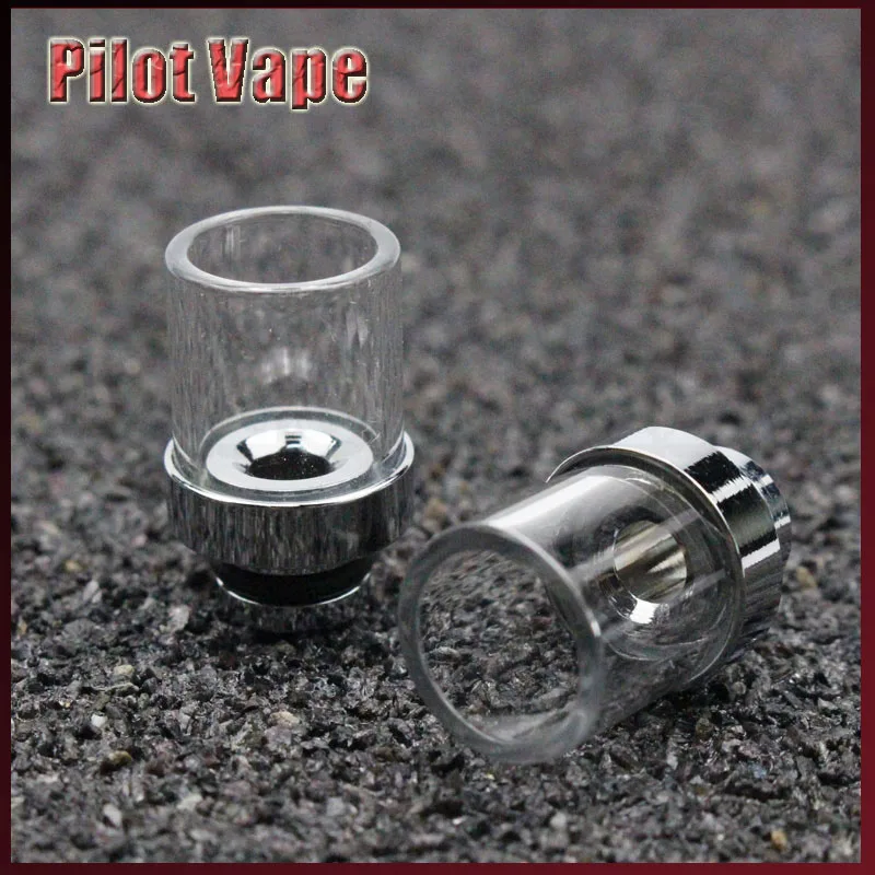 Pyrex Glass Stainless Steel 510 Drip tips e cigarette drip