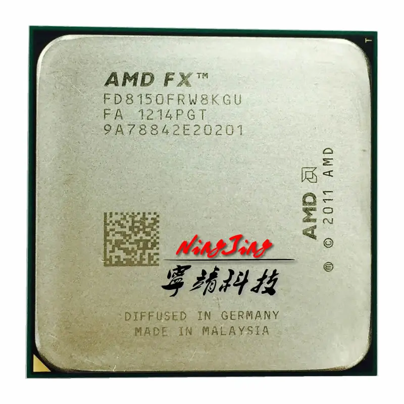 AMD-procesador de CPU serie FX FX-8150 FX 8150 FX8150, ocho núcleos, FD8150FRW8KGU, Socket AM3 +