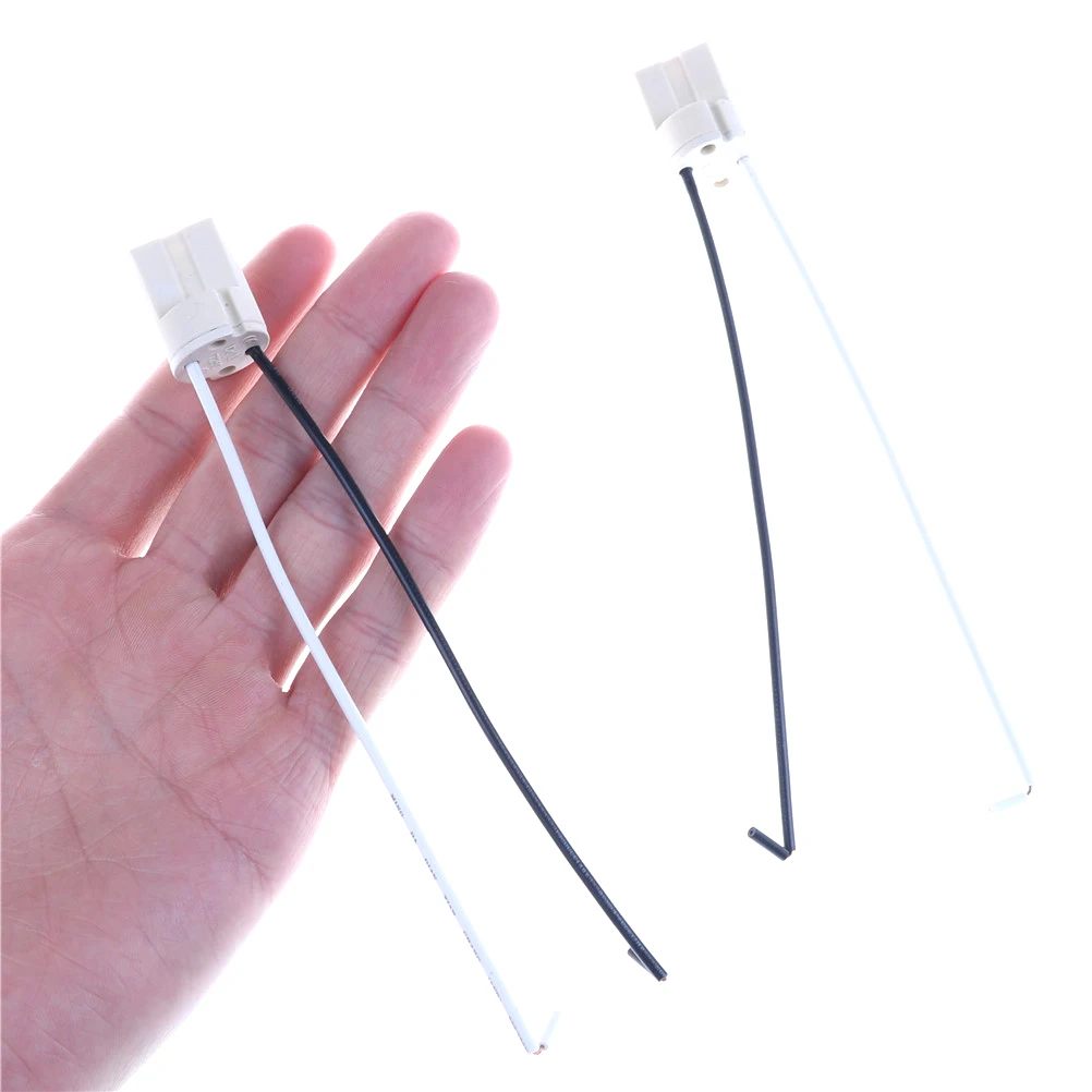 5 шт. 5A держатель лампы G9 лампа переходник для цоколя преобразователь соединительный кабель с разъемом кабеля светодиодный галогеновая лампочка база Керамика 110-220 V