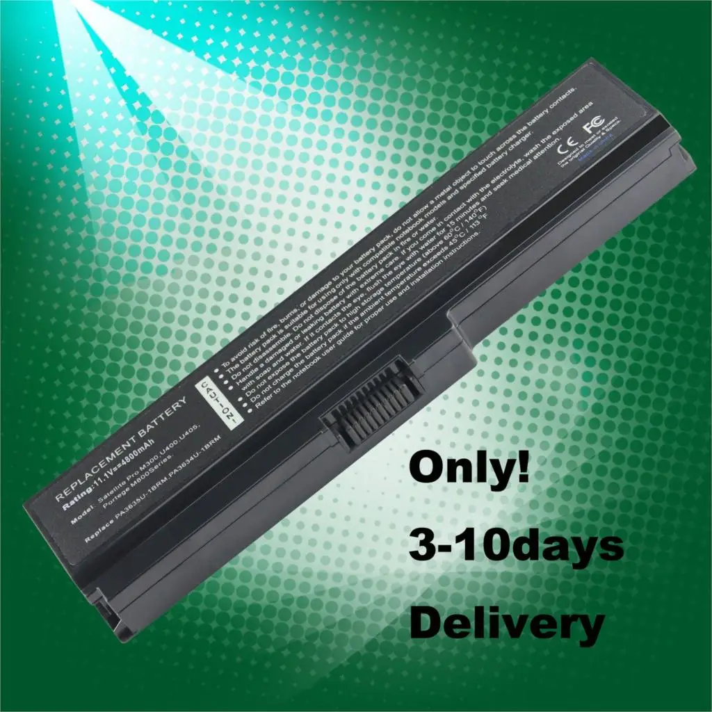 YHR 10.8v 5200mah Replacement laptop Battery for Toshiba Satellite Pro