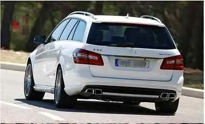 Задний глушитель для выхлопной трубы пригодный Mercedes Benz W212 E Class E200 E260 E300 E63 AMG|for