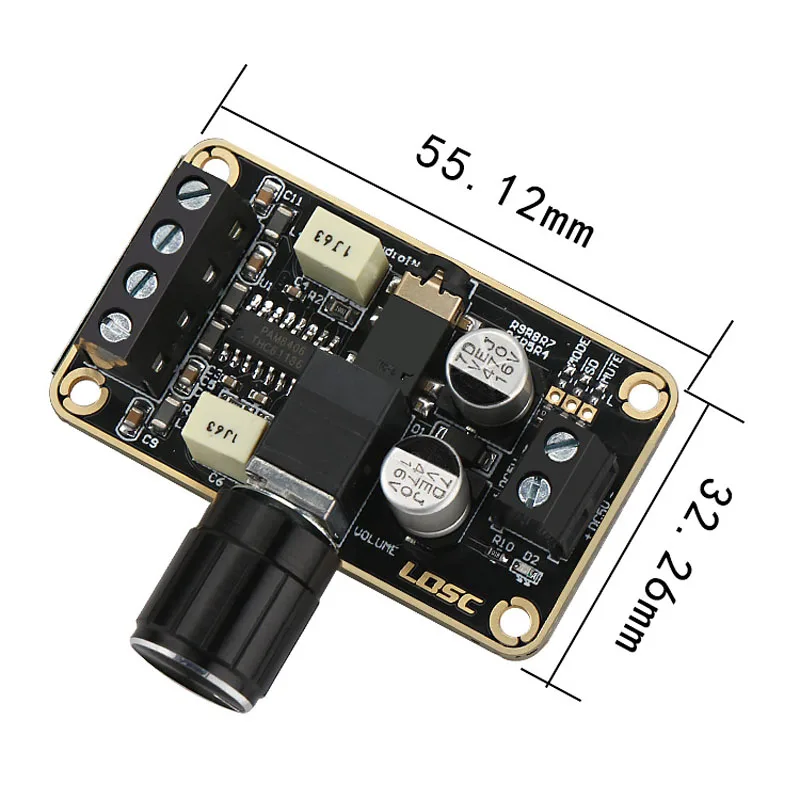 Высокое качество PAM8406 5 Вт+ 5 Вт 2,0 Класс D DC 5 в цифровой Hi-Fi аудио стерео усилитель доска для динамика A7-009