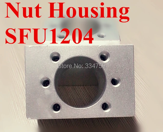 Aluminium Alloy ballscrew nut housing bracker holder fit for SFU2505 2510 ball