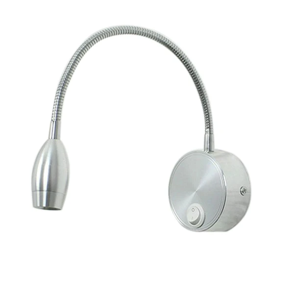 Ac 85 265v 3w 360 Degree Flexible Arm Led Wall Light Reading Ac 85 265v 3w 360 Degree Flexible Arm Led Wall Light Reading Gooseneck Bedside Lamp With Switch Warm White In Indoor Lamps From