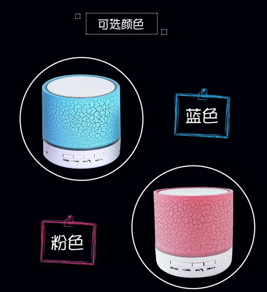 Icoque Bluetooth Speaker AUX Jack Wireless Portable Hifi Stereo Bass Speakers with Microphone for Xiaomi iPhone Support TF USB   (9)