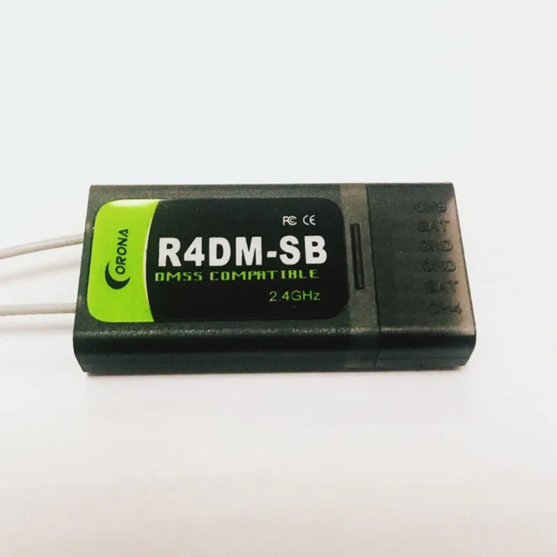 

Corona R4DM-SB 2.4G 4CH DMSS Compatible Receiver With S.Bus For Rc Airplane Parts