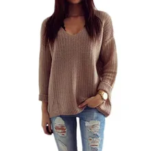 Пончо Болеро тянуть Vestido хороший Для женщин s теплые зимние рукавом v-образным вырезом джемпер свободные свитера кардиган пальто куртка для женщин