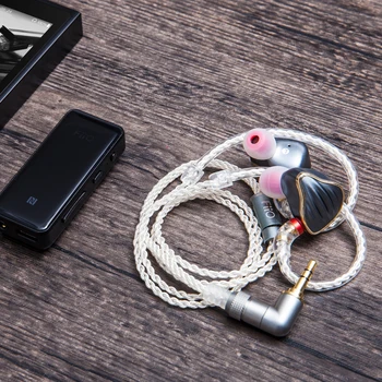 

FiiO LC-3.5BS/2.5BS Short High-Purity Copper-Plated Silver Standard MMCX 3.5/2.5mm Connector Headphones for Shure/JVC/FiiO