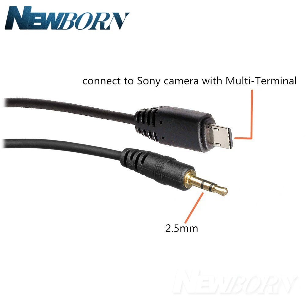 Remote Control Shutter Connect Cable Cord for Sony A58