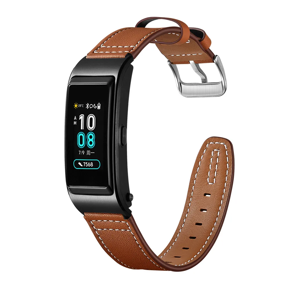 Ремешок из натуральной кожи для Huawei Talkband B5 сменный браслет мужчин и женщин