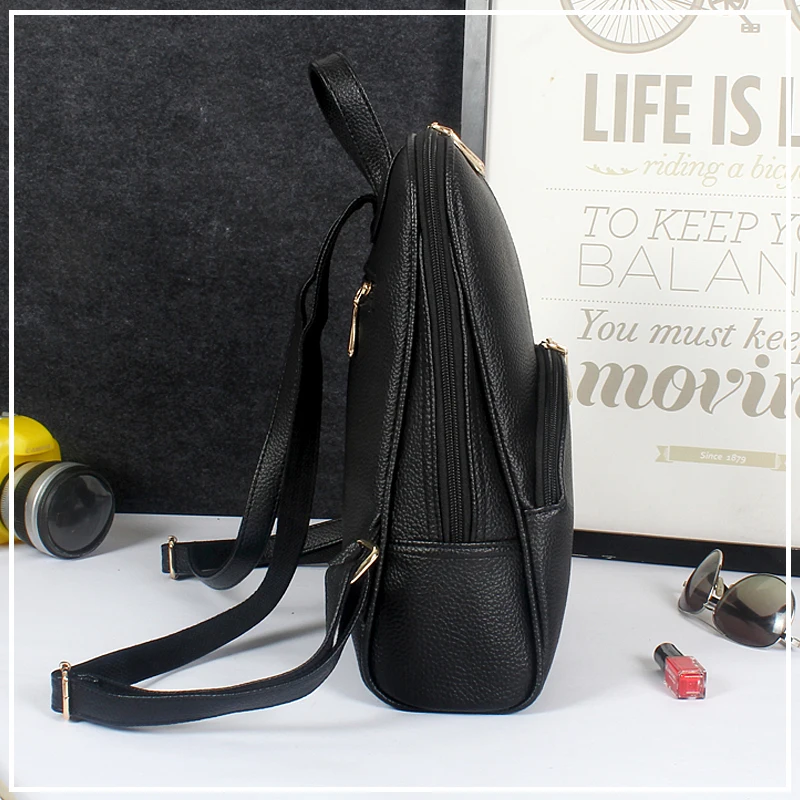 Nevenka Women Backpack Leather Backpacks Softback Bags Brand Name Bag Preppy Style Bag Casual Backpacks Teenagers Backpack Sac classy backpack