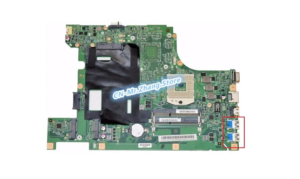 SHELI لينوفو B590 B580 اللوحة المحمول 11S102500486 55.4YA01.001 DDR3