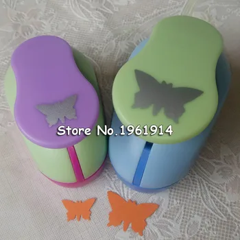 

2pcs(5.0cm,2.5cm) butterfly shape craft punch set Punch Craft Scrapbooking school Paper Puncher eva hole punch free shipping