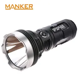 Manker MK35 мощный светодиодный фонарик 1420 м Метатель 2550 люменов Cree XHP35 HI Светодиодный прожектор применение 4x18650 батареи факелы