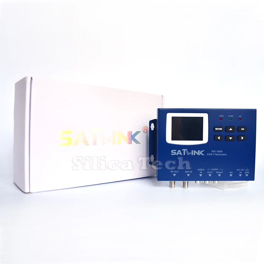 Оригинальный модулятор Satlink 1 Route DVB T AV/ HDMI приемник dvb t источник сигнала|dvb-t