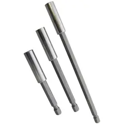 3 шт. 1/4 hex Quick Release Магнитная Отвёртки Высокое качество расширение держатель бит барах Ручные инструменты