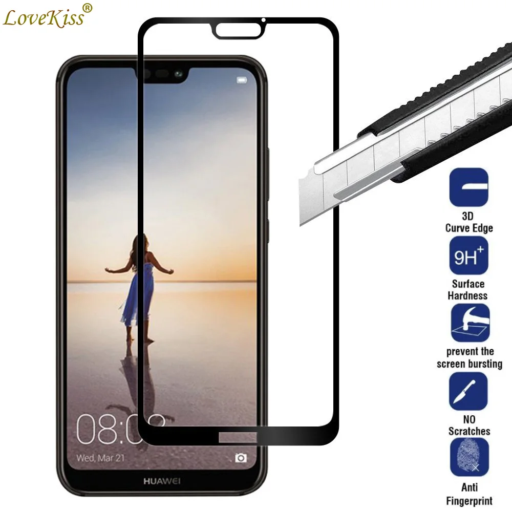 Полное покрытие закаленное стекло для Huawei Nova 2 Plus 2S 2i NovaPlus Nova2i Lite 3E защита экрана