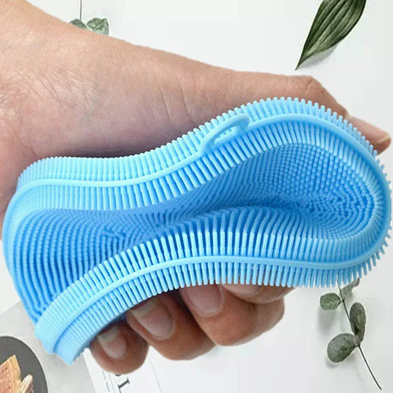 

Magic Kitchen Supplies Glass Cup Household Cleaning Brushes Silicone Dish Bowl Scouring Scrubber Tool Cleaner Home Wash Windows