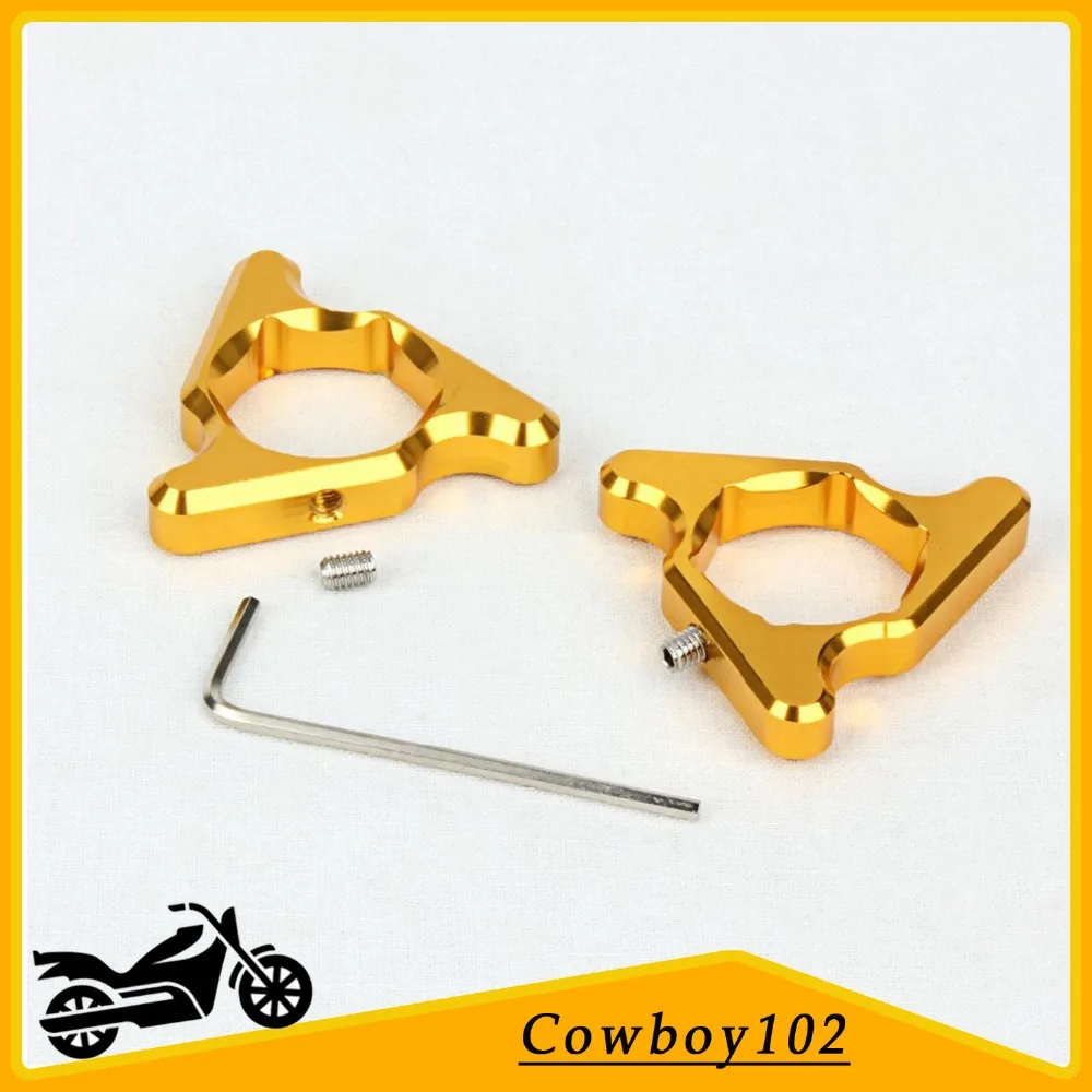 Мотоцикл золото вилка 22 мм натяг Настройщики для Honda CBR600RR 2005 2006 CBR900RR 2000-2003 CBR1000RR