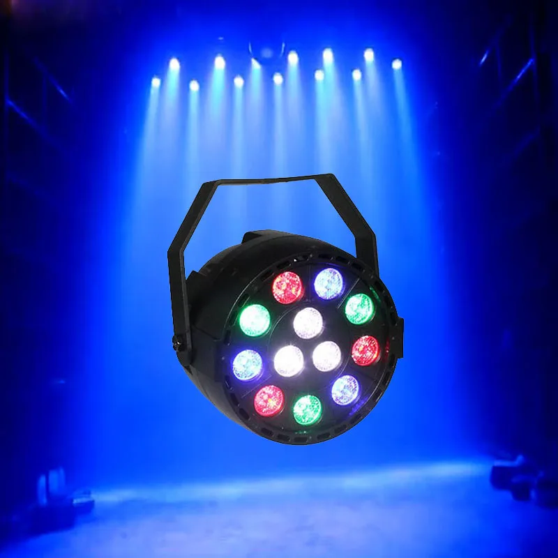Светодиодный проектор 12X1W s Par Sound Active DMX512 светодиодный сценический светильник