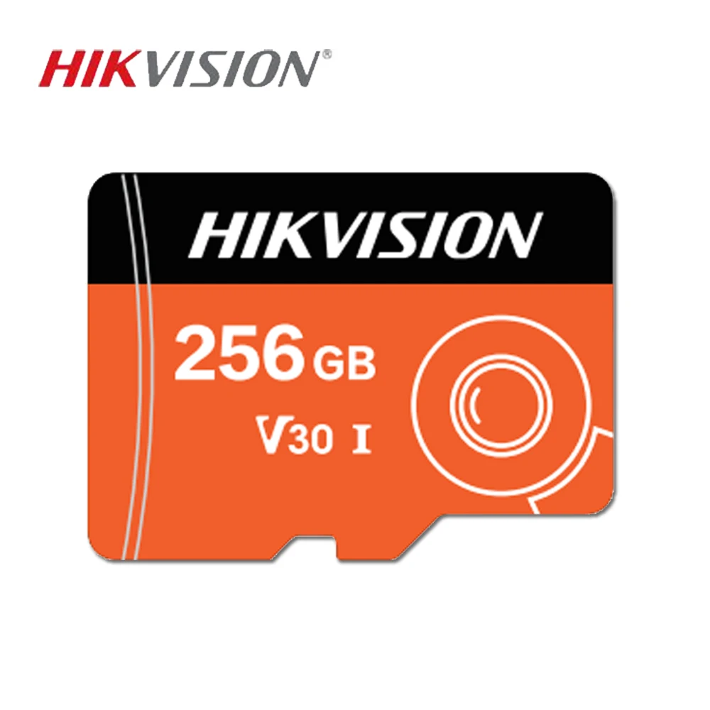 HIKVISION карта памяти sd card смартфон 256 ГБ 128 32 v30 Профессиональная для наблюдения