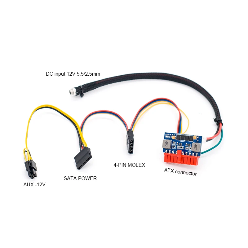 RGEEK 20Pin 12V 120W Выход мини ITX постоянного тока DC ATX РС переключатель блок питания Pico PSU