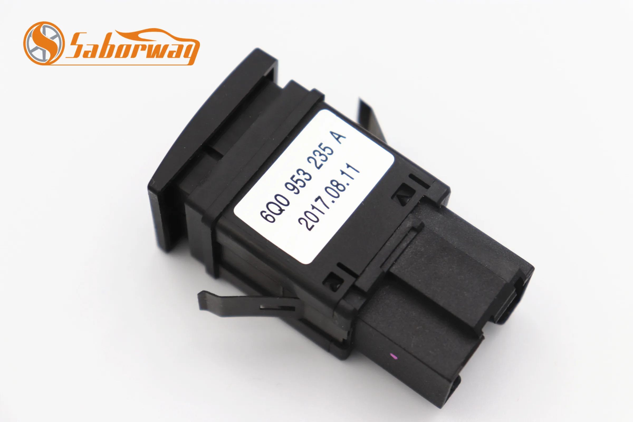 VW POLO 9N 2002 to 2005 HAZARD LIGHT SWITCH WARNING BUTTON 6Q0 953 235 A